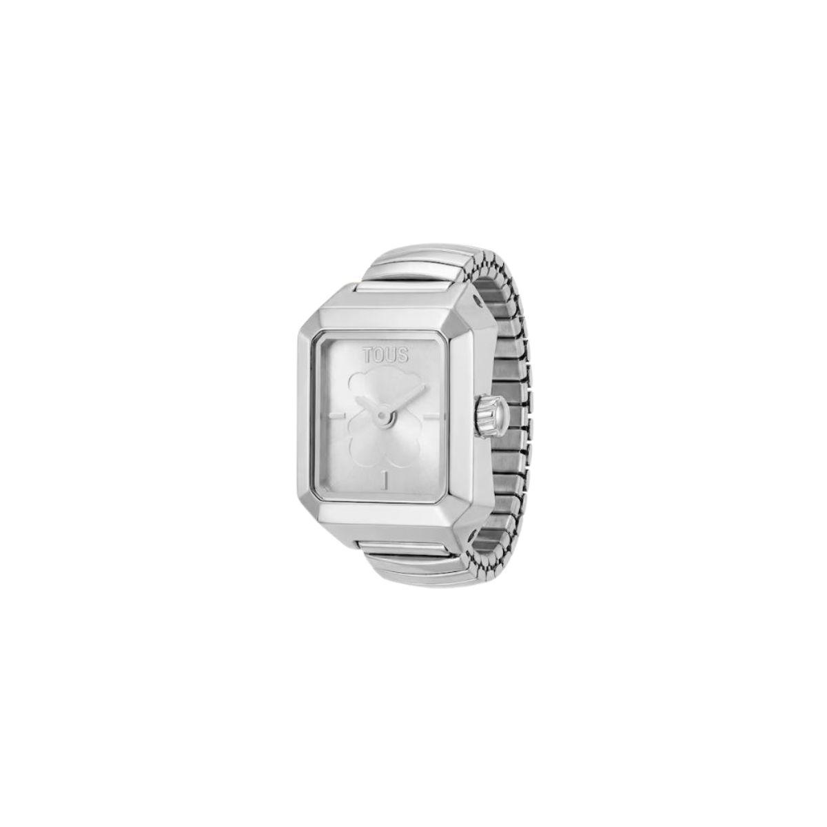 RELOJ ANILLO TOUS KARA EN ACERO PLATEADO 3000151812 - 15 eslabones 1