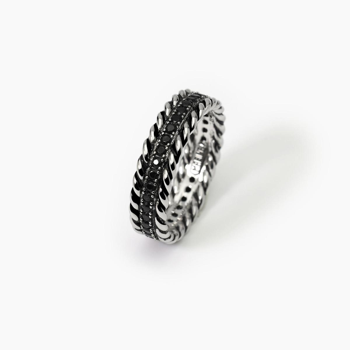 ANELL DE PLATA 925mm MABINA HOME 523332 TALLA 21