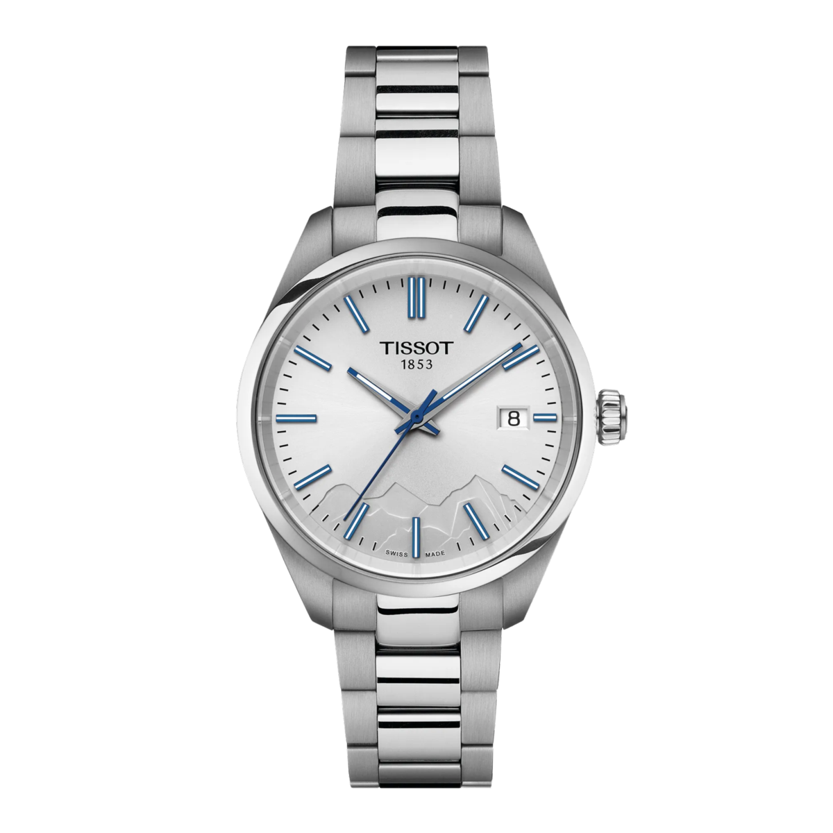 Reloj Tissot PR 100 34 mm esfera azul T150.210.11.031.01