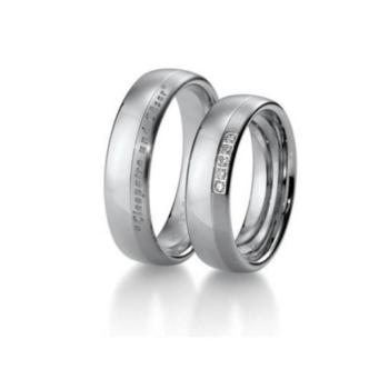 ALIANCES DE CASAMENT OR BLANC PREMIUM 48/021300-48/021310