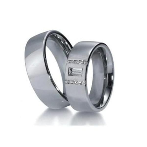 ALIANCES DE CASAMENT OR BLANC PREMIUM 48/031400-48/031410