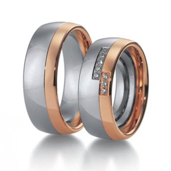 ALIANCES DE CASAMENT BICOLOR 15