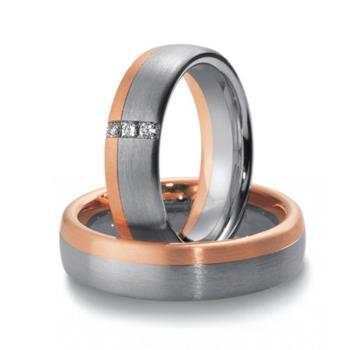 ALIANCES DE CASAMENT BICOLOR 16