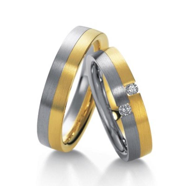 ALIANZAS DE BODA BICOLOR 19
