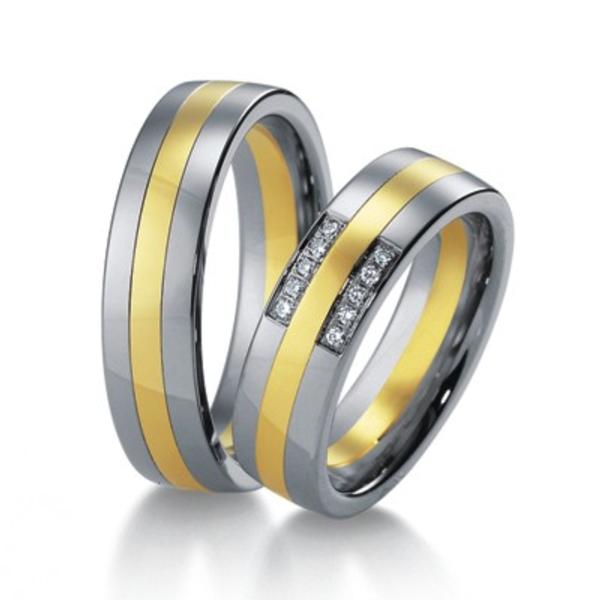 ALIANZAS DE BODA BICOLOR 25