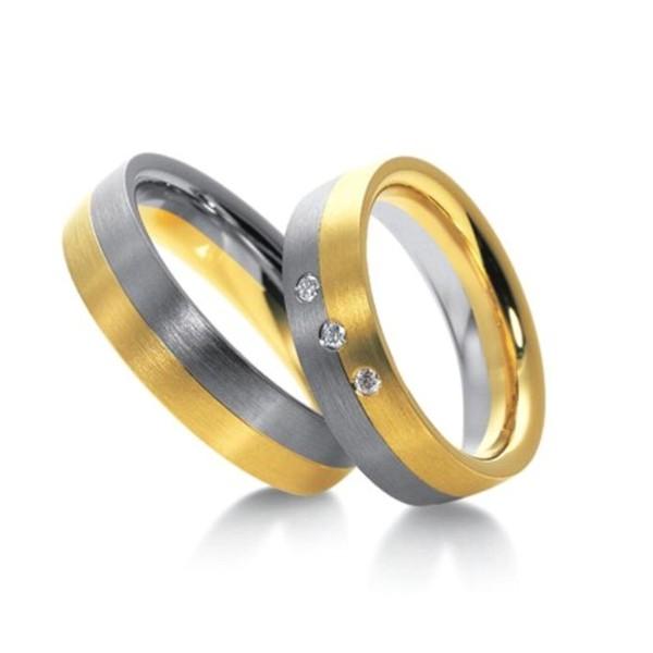 WEDDING RINGS BICOLOR 20