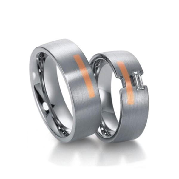 ALIANZAS DE BODA BICOLOR 28