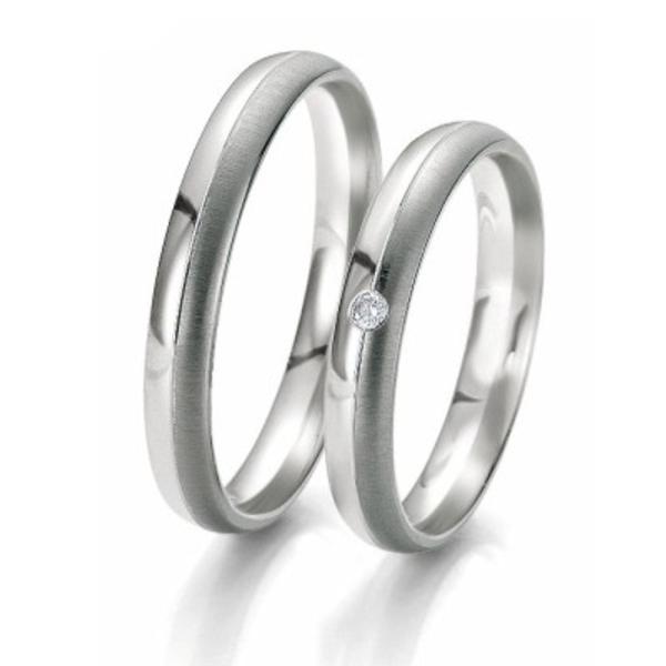 ALIANCES DE CASAMENT BLACK & WHITE 48/06101- 48/06102