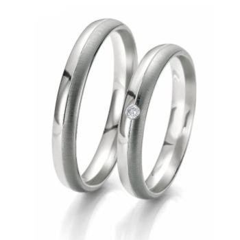 ALIANCES DE CASAMENT BLACK & WHITE 48/06101- 48/06102