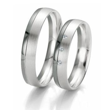 ALIANCES DE CASAMENT BLACK & WHITE 48/06103- 48/06104