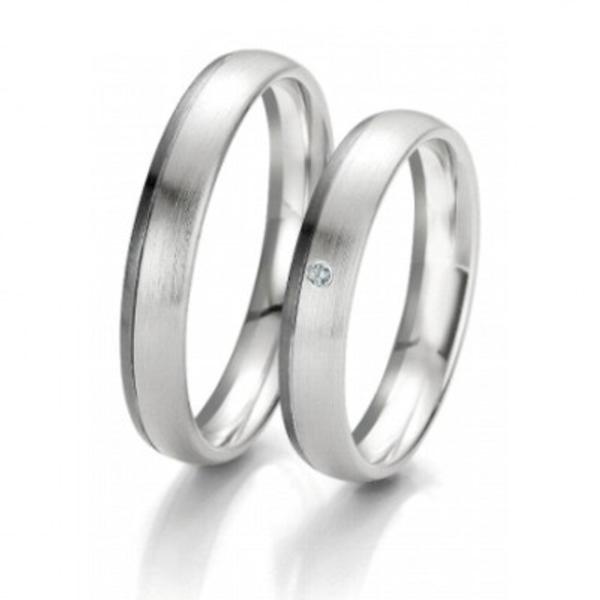 ALIANCES DE CASAMENT BLACK & WHITE 48/06105- 48/06106