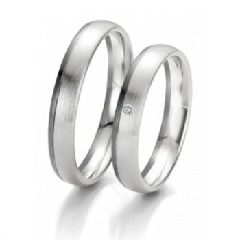 ALIANCES DE CASAMENT BLACK & WHITE 48/06105- 48/06106