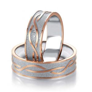 WEDDING RINGS BICOLOR 89