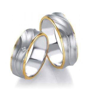 ALIANCES DE CASAMENT BICOLOR 91