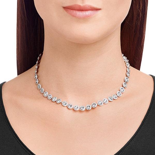 SWAROVSKI NECKLACE FOR WOMEN ANGELIC ALL-AROUND 5117703 38CM