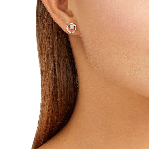 SWAROVSKI EARRINGS FOR WOMEN CREATIVITY CIRCLE SMALL 5199827