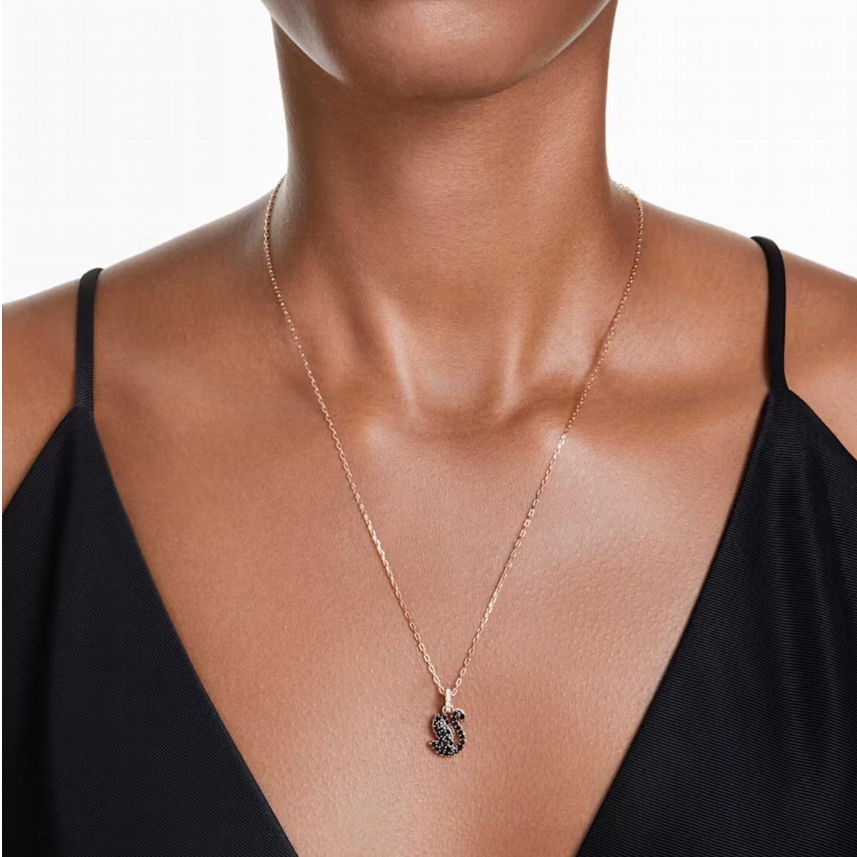 SWAROVSKI BLACK SWAN PENDANT 5678046