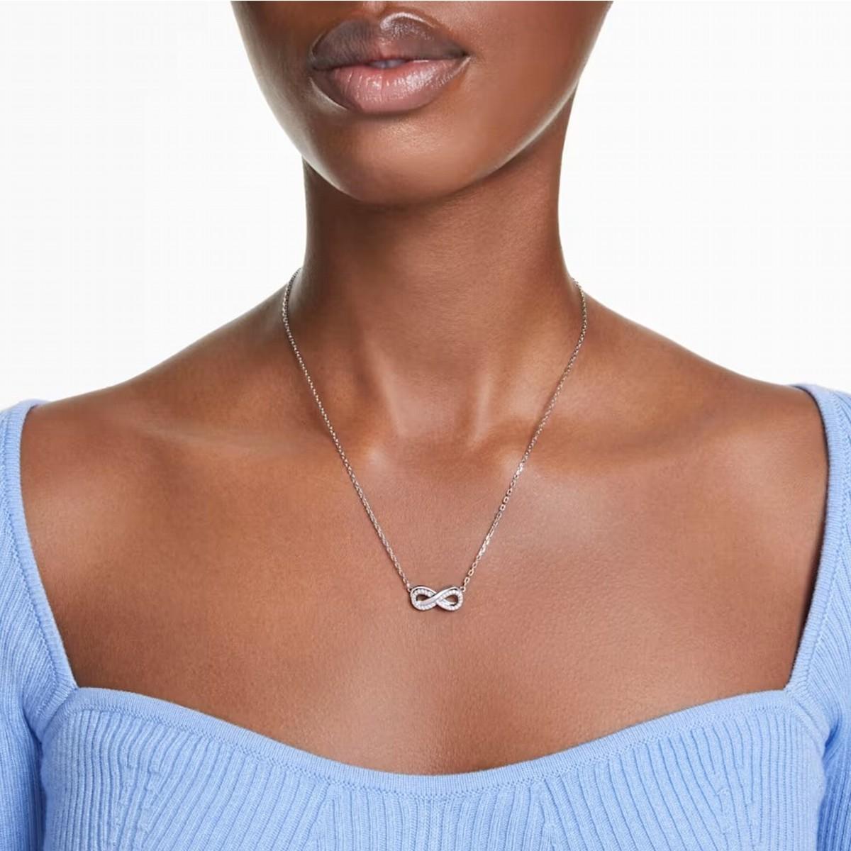HYPERBOLA INFINITY SWAROVSKI NECKLACE 5679434