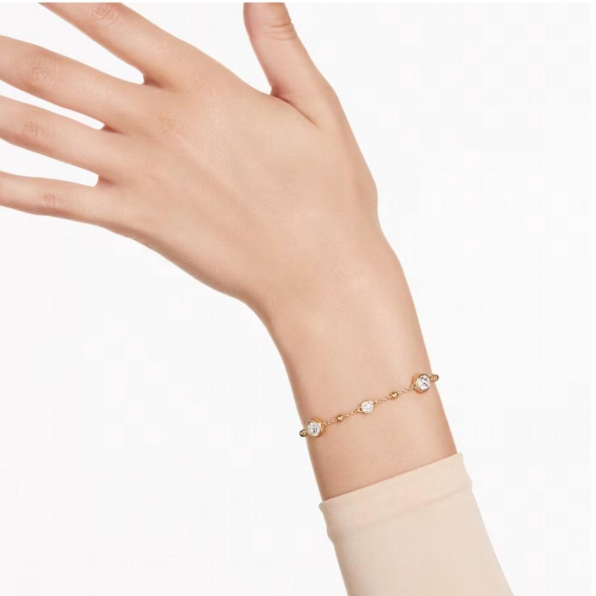 IMBER GOLD PLATED SWAROVSKI BRACELET 5680094