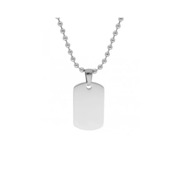 COLGANTE LISKA DE ACERO COLOR PLATA 825CD935-1