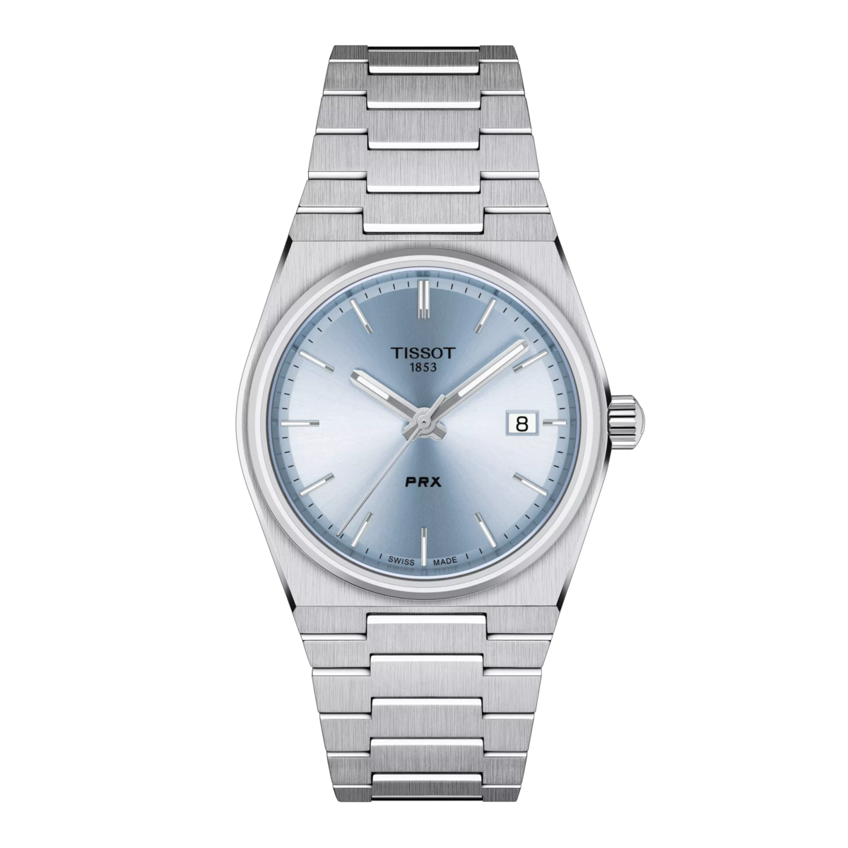 Reloj Tissot PRX 35 mm esfera azul claro Ice Blue T137.210.11.351.00