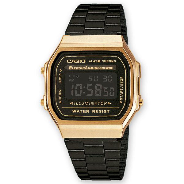 casio collection gold watch a168wegb1bef