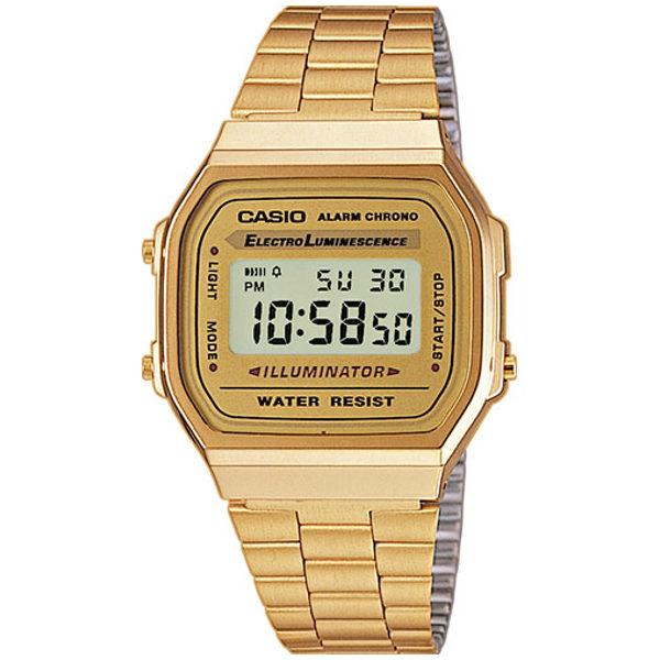 reloj casio unisex retro dorado