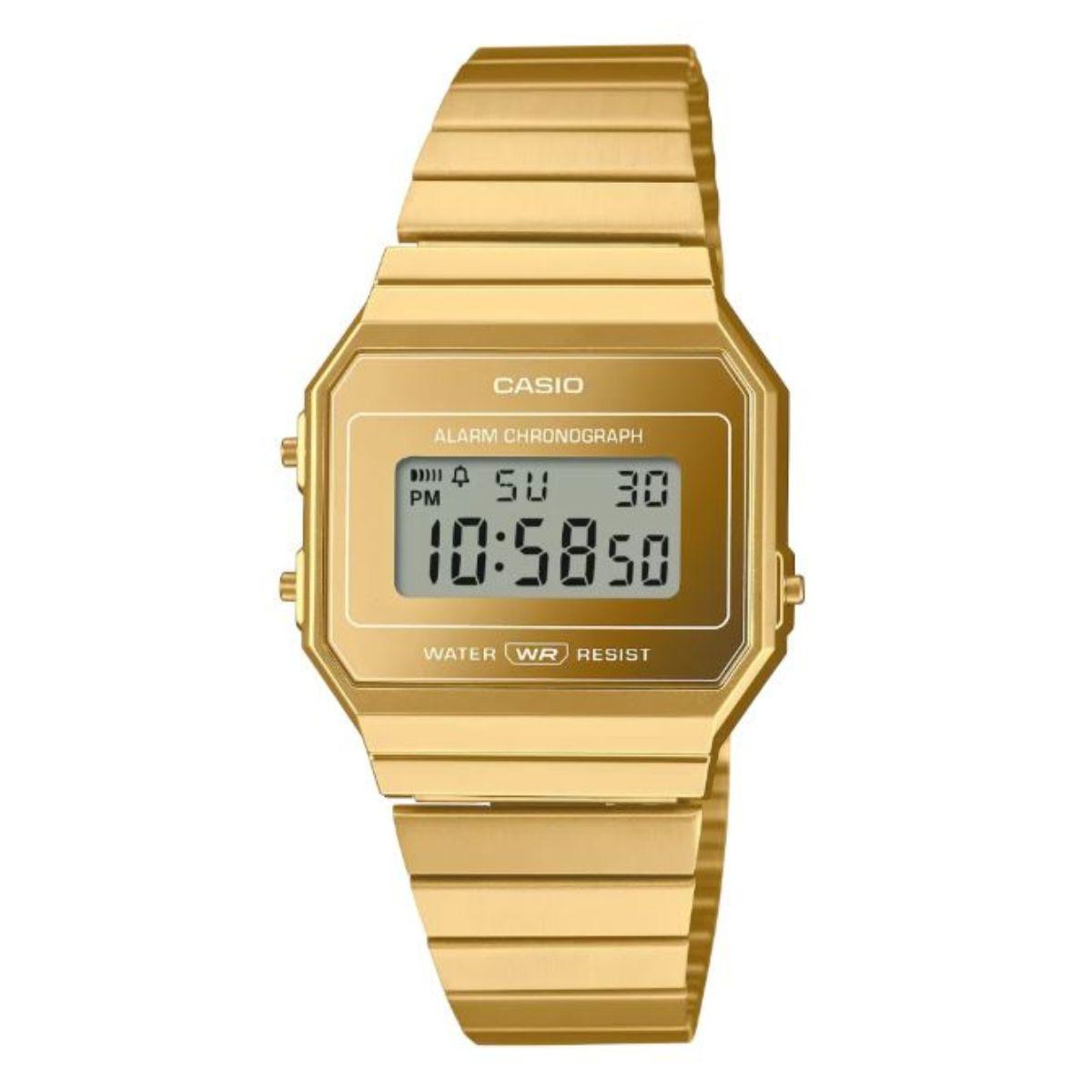 CASIO VINTAGE GOLD COLOR WATCH A700WEVG-9AEF