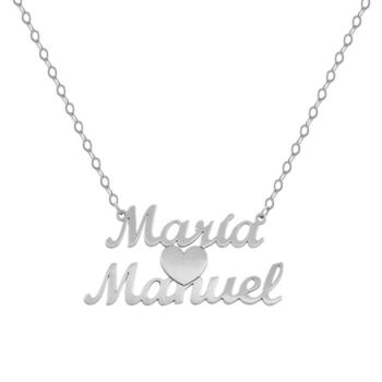 silver necklace AG2027