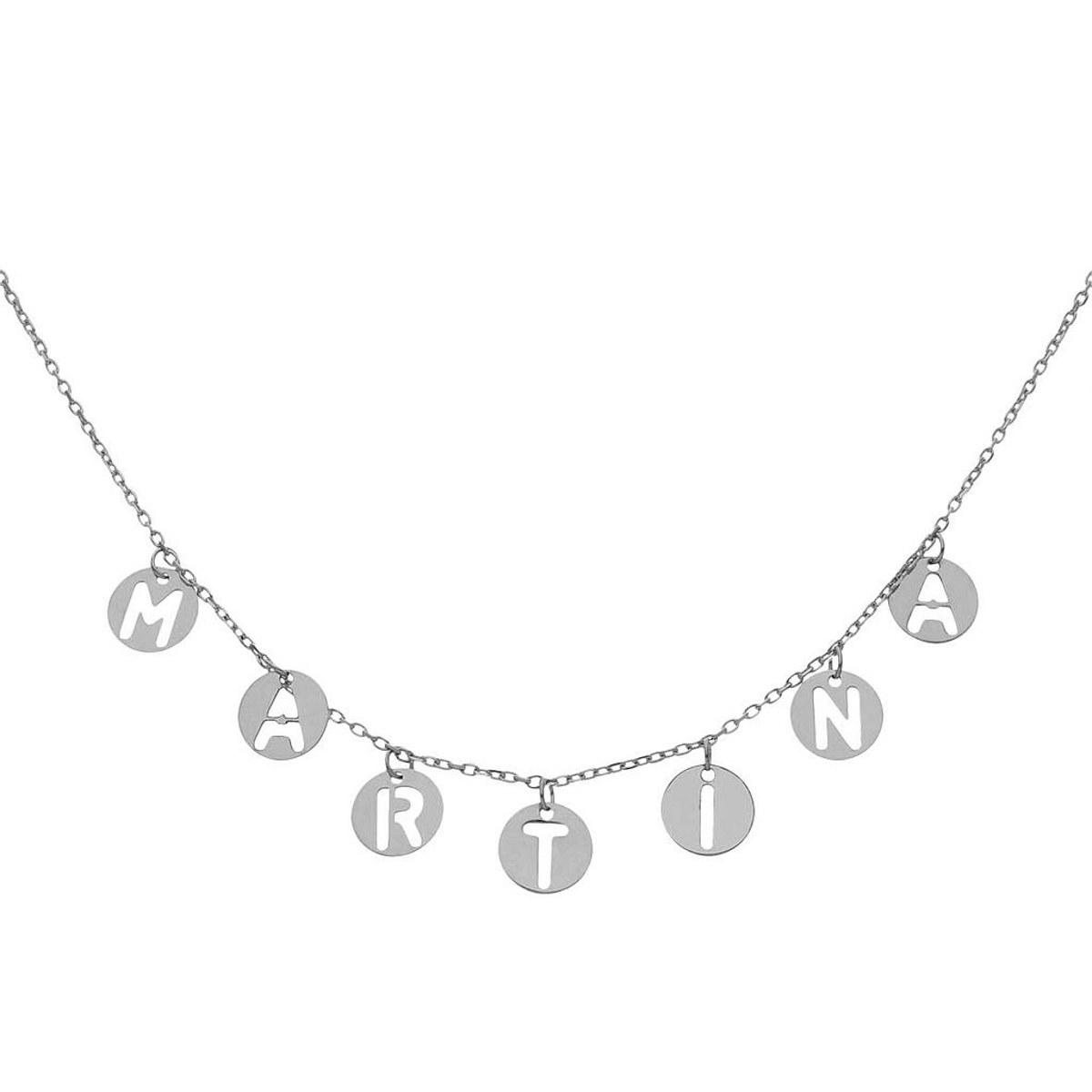 silver necklace AG2038