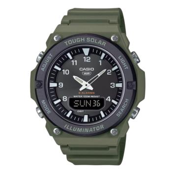 RELOJ CASIO COLLECTION DUODISPLAY VERDE AQ-S820W-3BVEF