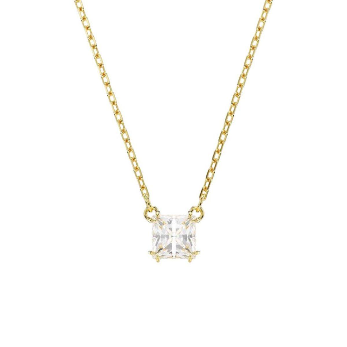 SWAROVSKI STILLA ATTRACT necklace GOLD TONE PLATED 5693153