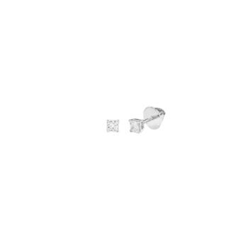pendientes solitario diamantes CEW10043