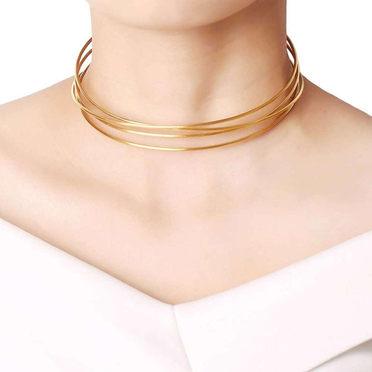 COLLAR CHOKER MUJER COA0166DO