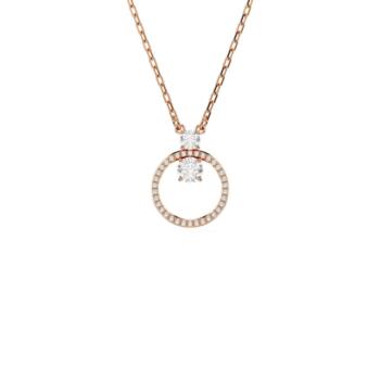 COLLAR SWAROVSKI CONSTELLA CON BAÑO TONO ORO Y CRISTALES BLANCOS 5692261