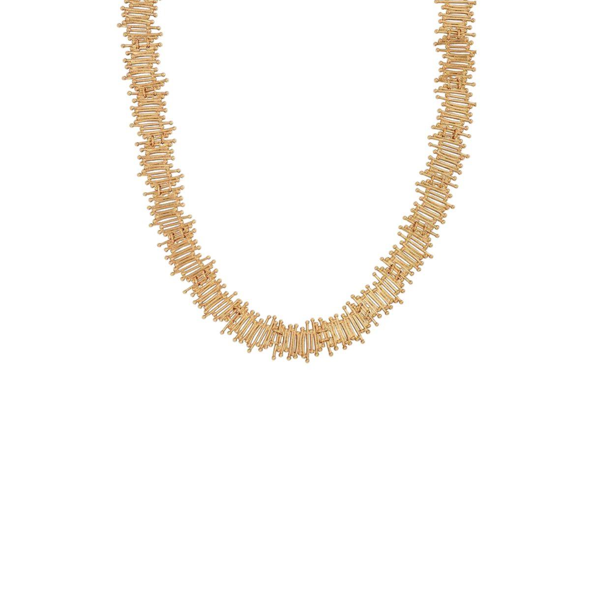 VIDAL & VIDAL 18K GOLD PLATED NECKLACE X9803940