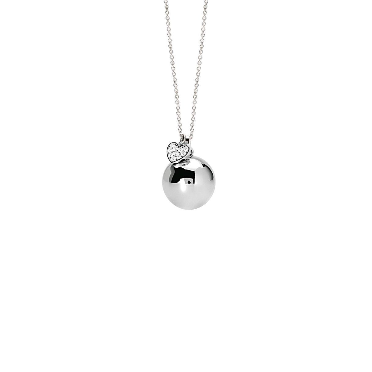 COLGANTE LLAMADOR DE ANGELES MABINA EN PLATA Y CORAZON DE CIRCONITAS 553744