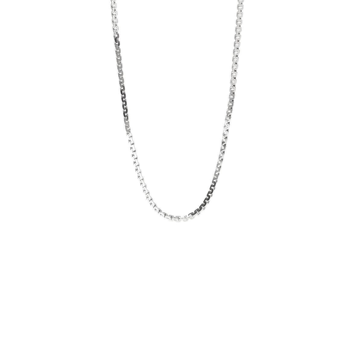 COLLAR MABINA DE PLATA CON LLAVERO GRIEGO 553823