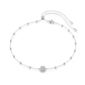 SWAROVSKI ANGELIC NECKLACE WITH RHODIUM PLATING AND WHITE CRYSTALS 5733116