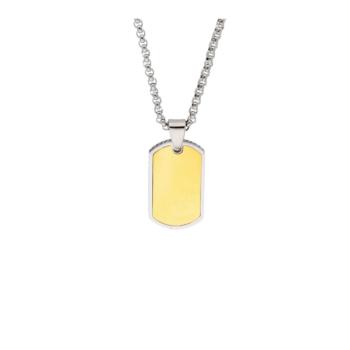 COLGANTE LISKA DE ACERO COLOR DORADO 847CD337-B