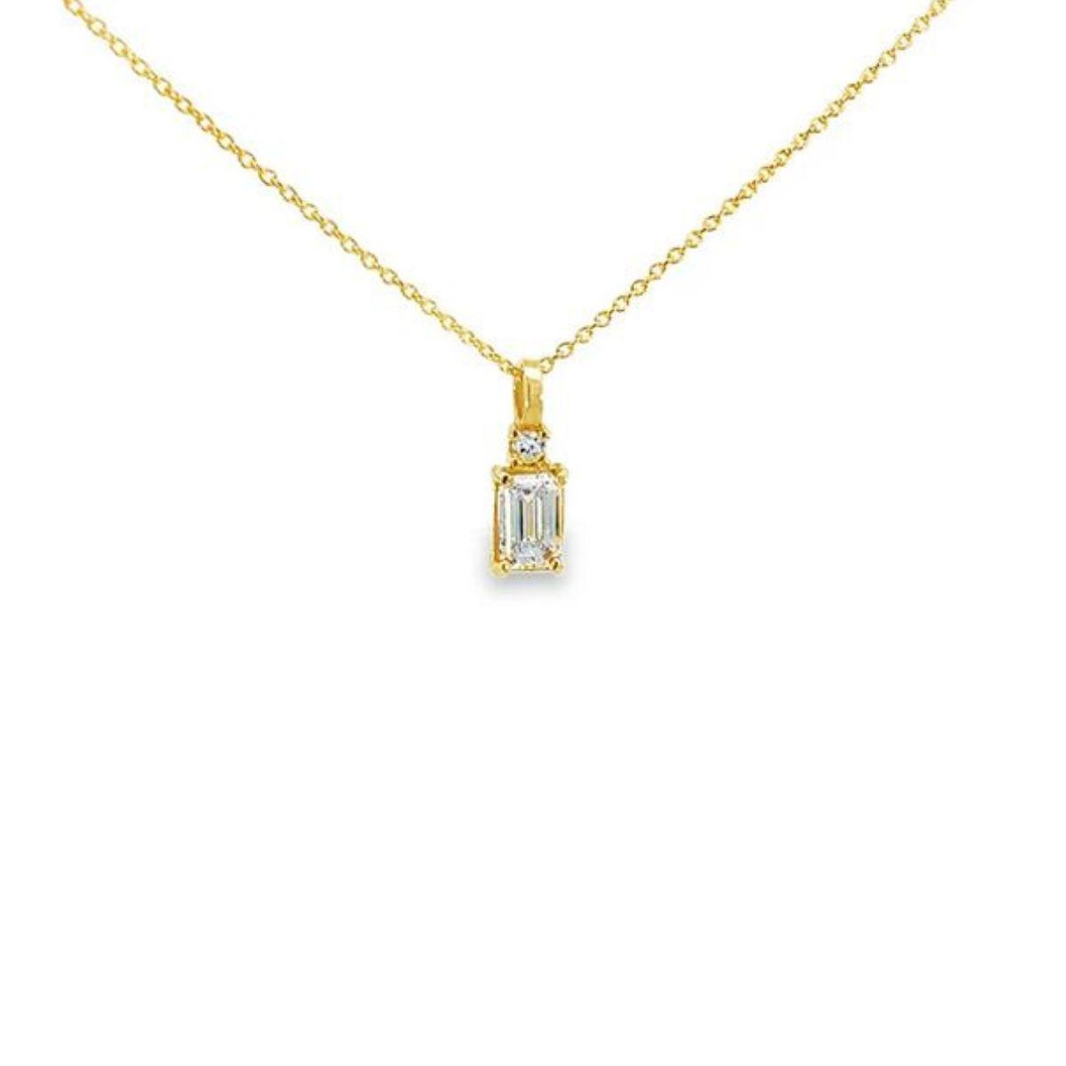 COLGANTE LOMIKO DE ORO AMARILLO 9K Y DIAMANTES CULTIVADOS KCO0009A