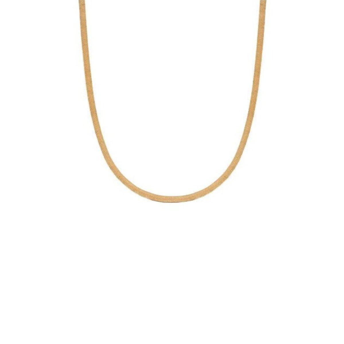 COLLAR VIDAL & VIDAL PLANO BAÑADO EN ORO X4616338A