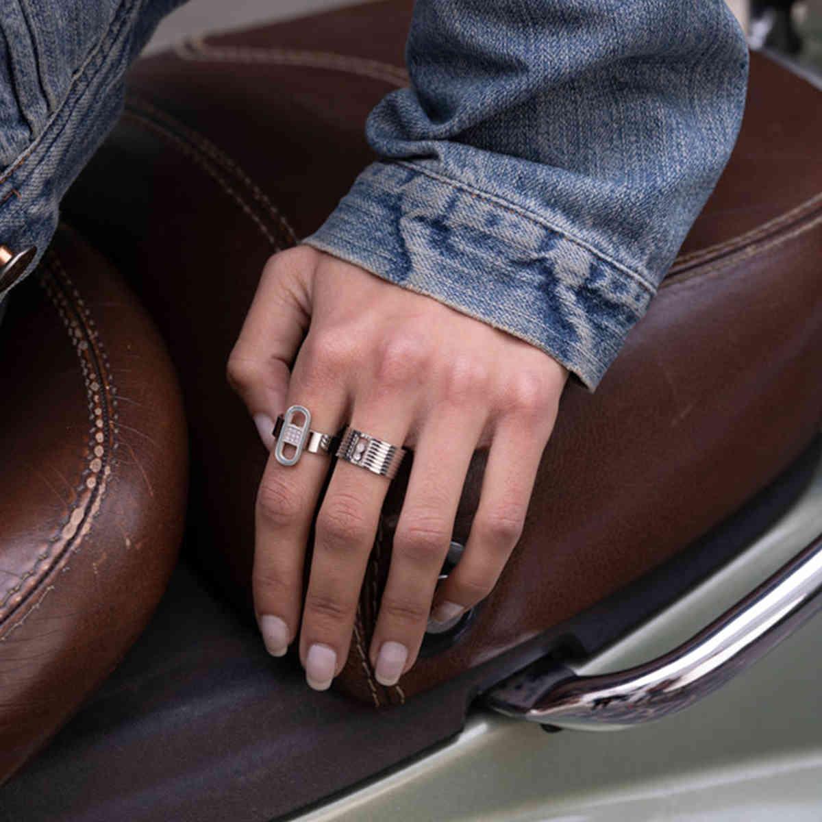 ANILLO ZAG BIJOUX MUJER DÉLIA SRR15127-00WHT