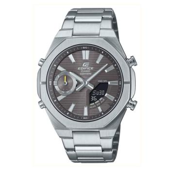 RELOJ CASIO EDIFICE ESFERA GRIS ECB-S10D-8AEF