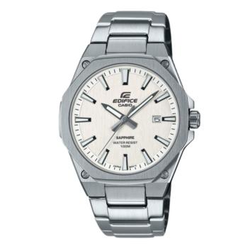 Reloj Casio Edifice para hombre con esfera blanca