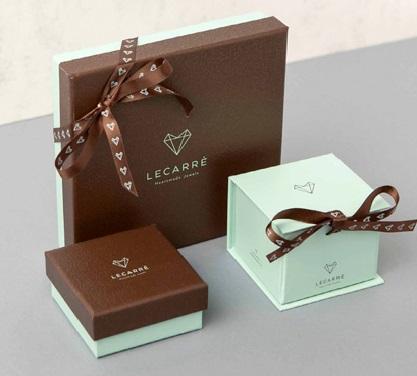 LECARRÉ RING FOR WOMEN GA045OB.13 GOLD AND DIAMONDS