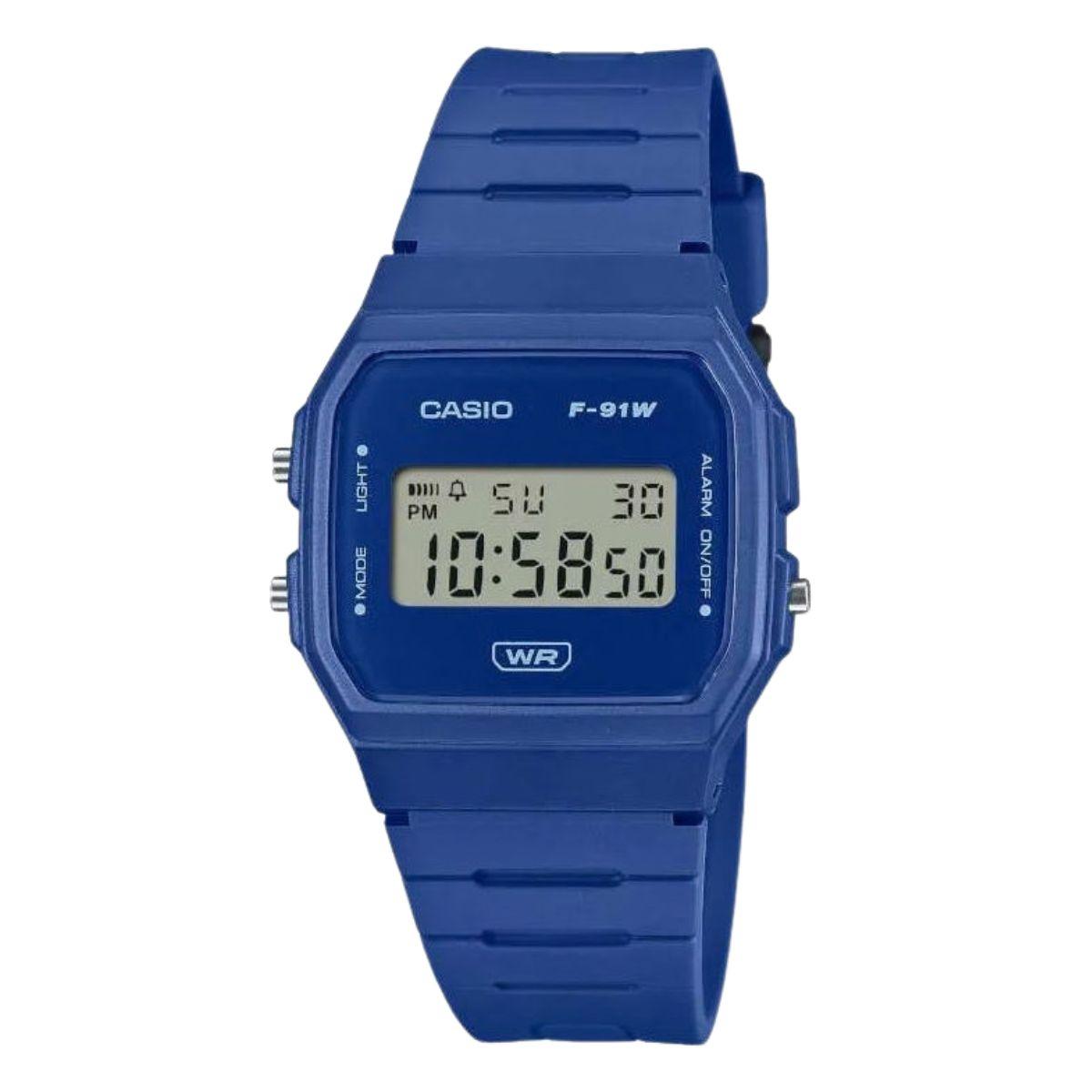 Reloj casio collection azul para mujer