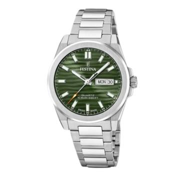 RELOJ FESTINA SWISS MADE DUNE VERDE F20073/4