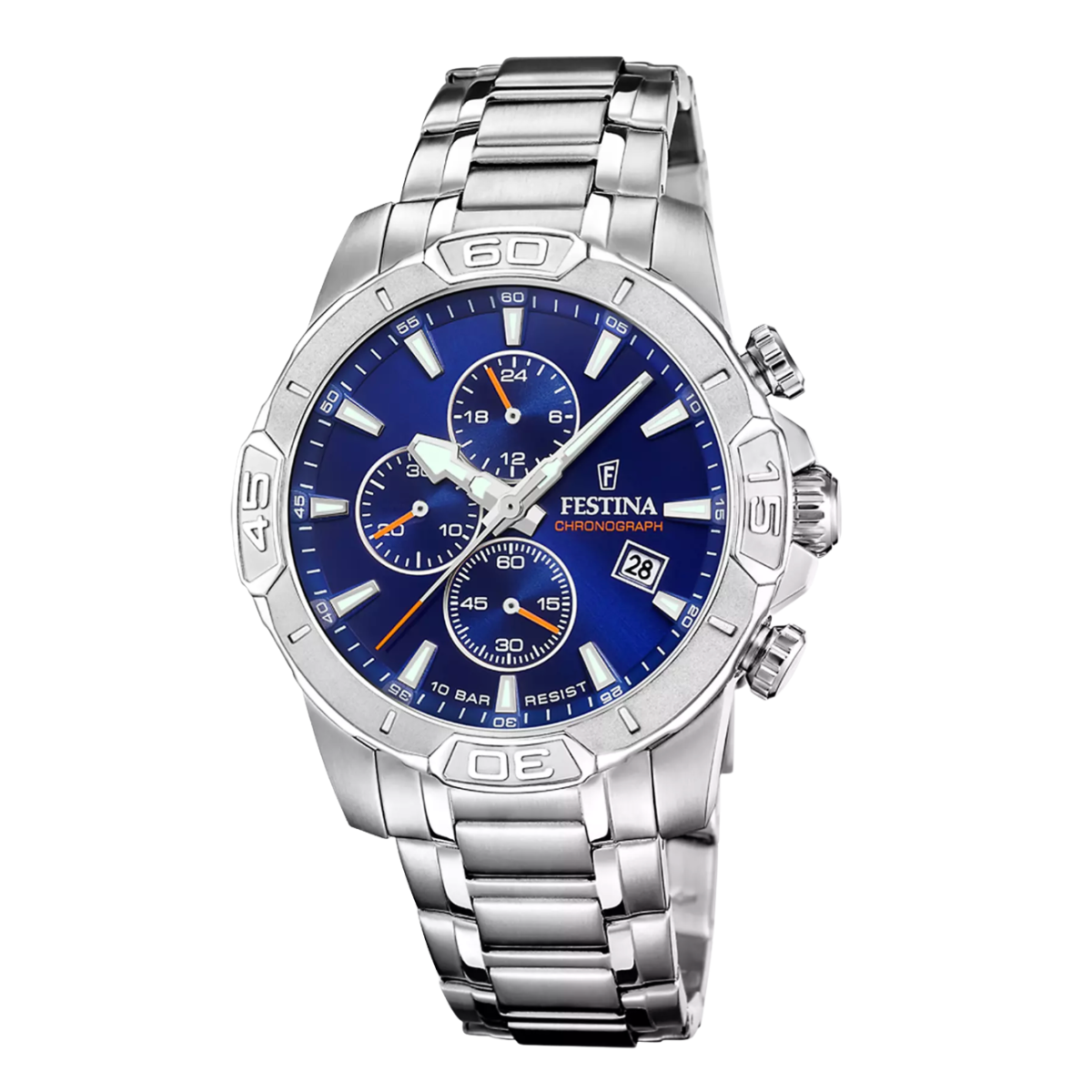 RELOJ FESTINA TIMELESS CHRONOGRAPH ESFERA AZUL F20704/2