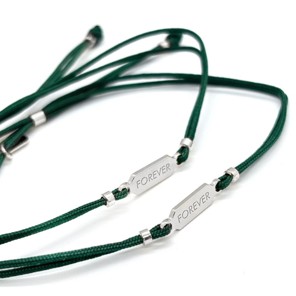 PACK PULSERAS TIQÜE BARCELONA CON PLACA DE PLATA 